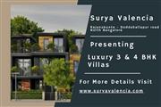 Surya Valencia - Luxury Villas in North Bangalore
