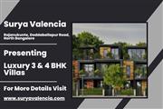 Surya Valencia - Embrace Opulent Living Luxurious 3 & 4 BHK Villas