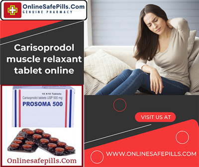 Buy carisoprodol prosoma online