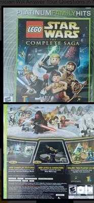 XBOX 360 - Lego star wars game CD