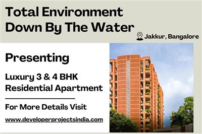 Total Environment Down By The Water Residences - Enjoy Peaceful Luxury in Jakkur