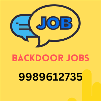 BACKDOOR JOBS HYDERABAD