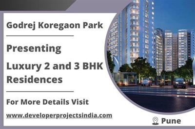 Godrej Koregaon Park - Luxury 2 and 3 BHK Residences in Pune