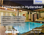 Farmhouses For Team Outings in Hyderabad