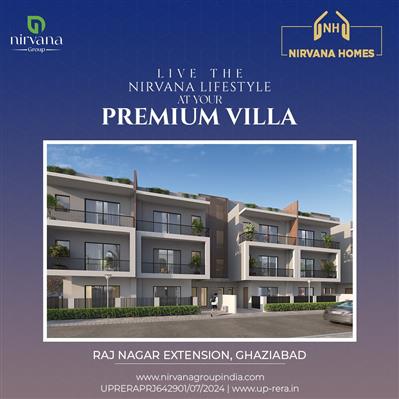 New Villa Projects in Raj Nagar Extension Ghaziabad | Nirvana Homes