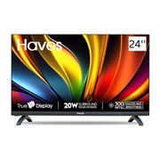 Haves 24 inch HD Ready LED TV A+ Grade Panel (Black)