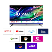 Haves 32 Inch HD Ready Smart LED TV A+ Grade Panel.