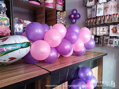 Balloon Decoration Starts At Rs.2499 Kompally Call 09290703352