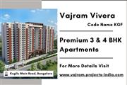 Vajram Vivera - New Launch Luxury 3 and 4 BHK Apartments in Bangalore