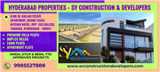 SV Construction and Developers. Phone Number 9985527888