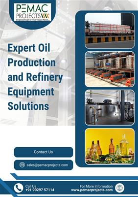 Expert Edible Oil Production and Oil Refinery Equipment Solutions