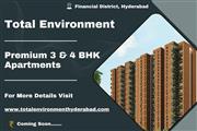 Total Environment Premium 3 & 4 BHK Apartments, in Financial District, Hyderabad