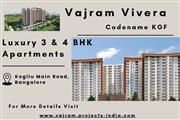 Vajram Vivera - A Signature of Luxury with 3 BHK & 4 BHK Apartments in Bangalore