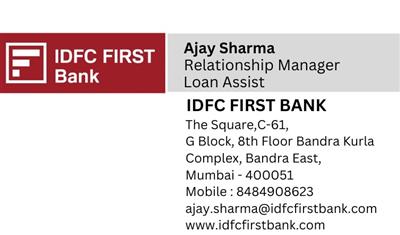 IDFC FIRST Bank Personal Loan