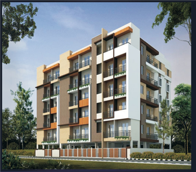 1366 Sq.Ft Flat with 3BHK For Sale in Doddagubbi Main Road