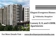 Elegant Evergreen Homes, Yelahanka - Luxury 2, 3 & 4 BHK Apartments in a Serene