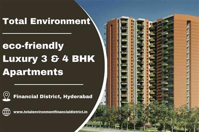 Total Environment Financial District | 3 and 4 BHK Flats in Hyderabad