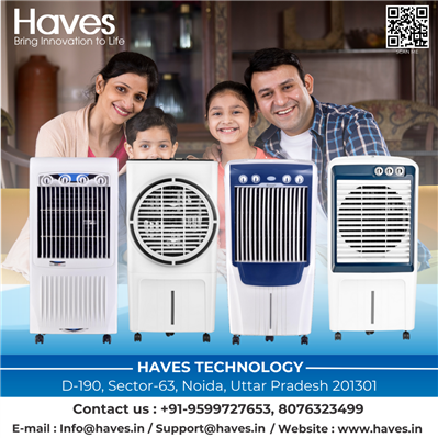 Beat the heat with Haves Technology air coolers! ☀️