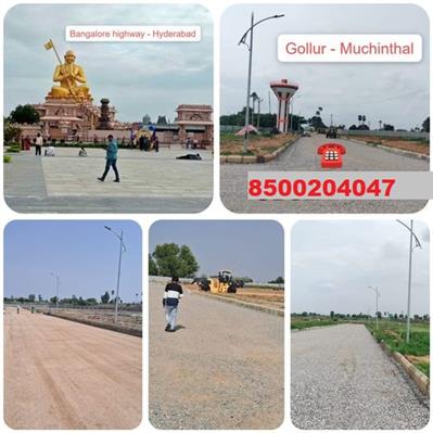 #Vasudaika Henleywoods-Premium Villa Plots For sale In Gollur#Statue Of Equality