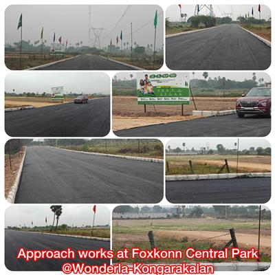 #Foxkon central Park -  Plots for sale In Kongarakalan-Adibatla(Behind Wonderla)