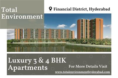 Total Environment Luxury Apartments - A Premium Lifestyle Awaits in Hyderabad