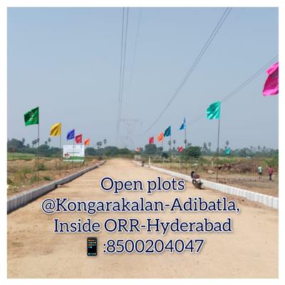 HMDA Approved plots for sale In Kongarakalan - Adibatla(Wonderla) - HYD