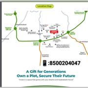 #Open Plots for sale In Kongarakalan Adibatla(Wonderla)-Hyd