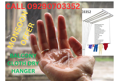 Call 9290703352 for Top Balcony Clothes Dry Hanger@ Sangareddy