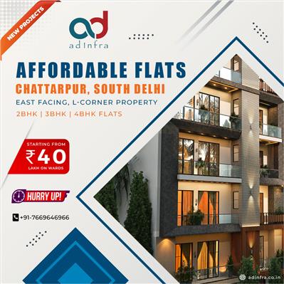 Flats in Chattarpur – South Delhi