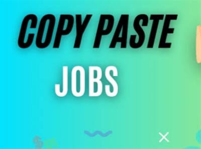 Simple Copy Paste Jobs