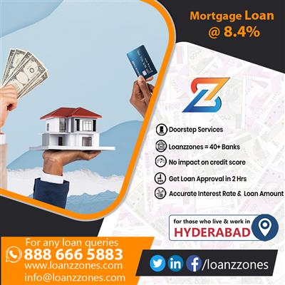 Mortgage loans without any hassle with Loanzzones